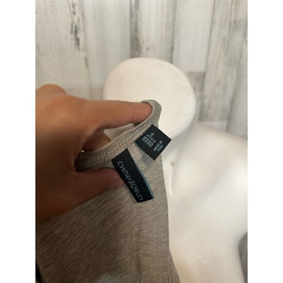 Cynthia rowley gray long sleeve top - Picture 4 of 5